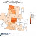 August Wildfire 1996-2021
