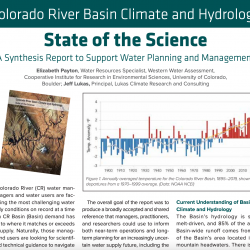 Colorado River Basin Climate and Hydrology: State of Science, A Synthesis Report to Support Water Planning and Management thumbnail