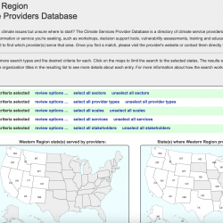 Climate Services Database now available for the Western States thumbnail