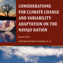 WWA/NIDIS/GWC Report on climate change and the Navajo Nation released thumbnail