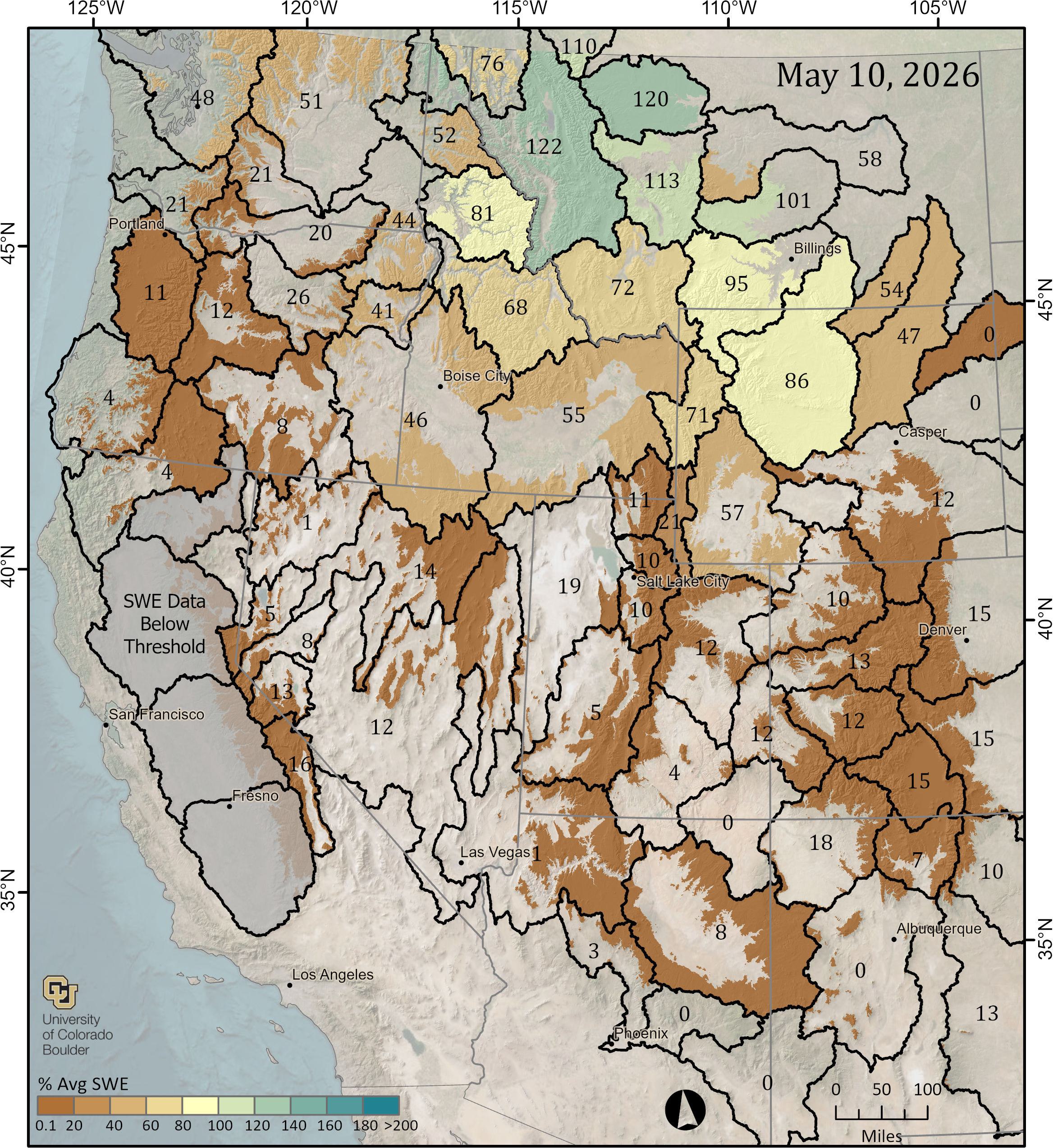 Spatial SWE Estimates
