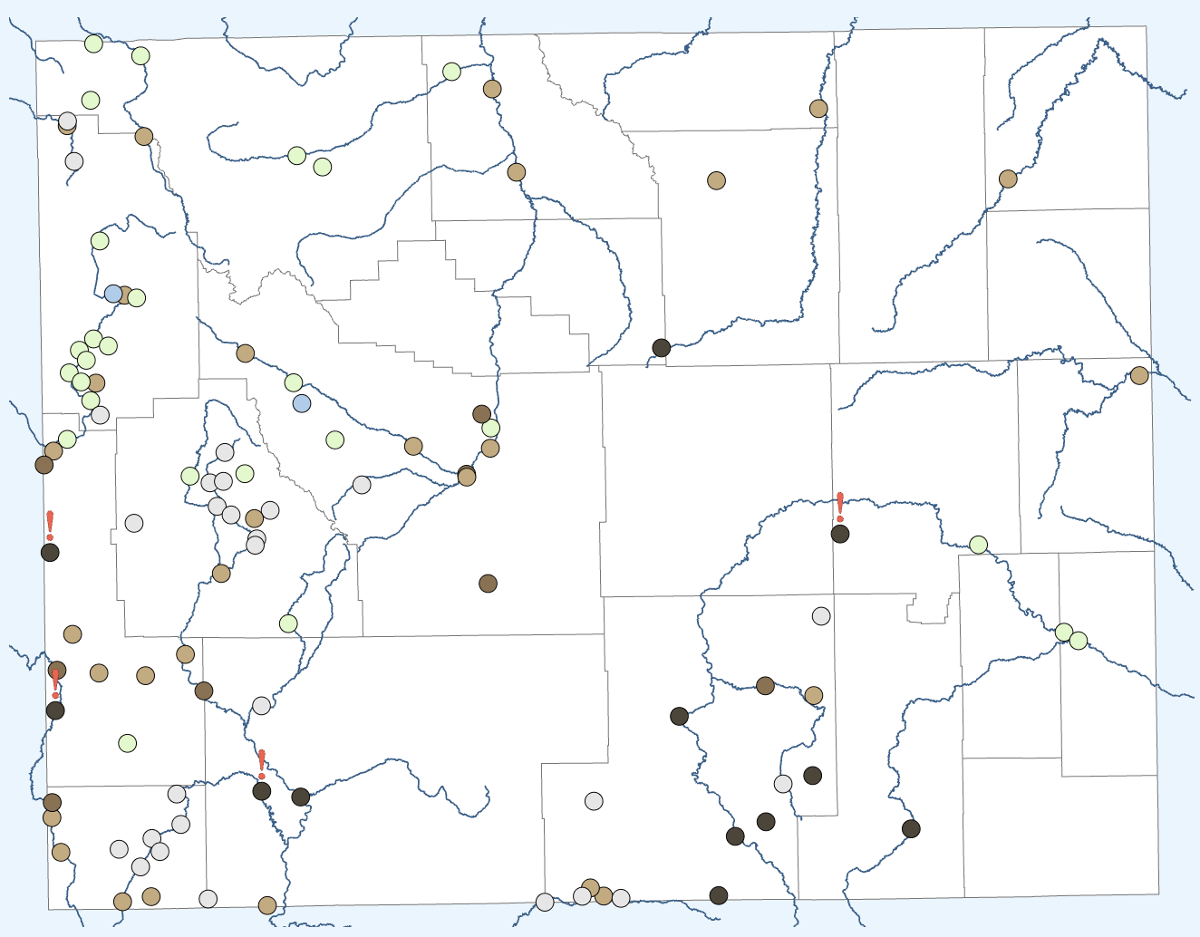 Wyoming streamflow