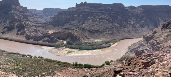 Colorado River near the confluence with the Green River