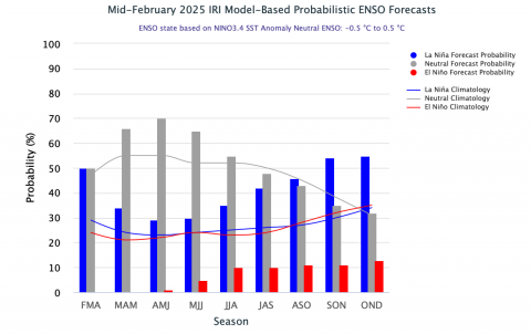 ENSO_ProbForecast_midFeb2025