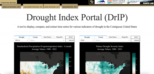 Drought Index Portal thumb