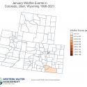 January Wildfire 1996-2021