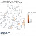 April Flash Flood 1996-2021