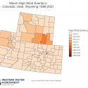March High Wind 1996-2021