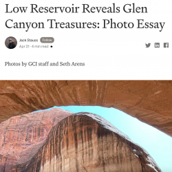Low Reservoir Reveals Glen Canyon Treasures: Photo Essay thumbnail