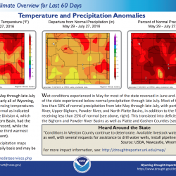 Wyoming drought worsening; summary released thumbnail