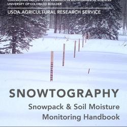 Handbook cover--displays snowtography handbook