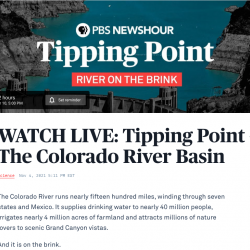 WATCH LIVE: Tipping Point – The Colorado River Basin thumb