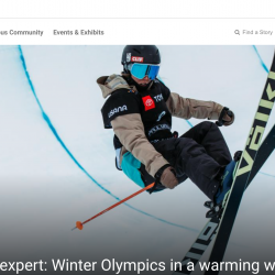 Q&A with an expert: Winter Olympics in a warming world thumb