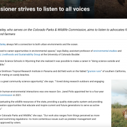 Wildlife commissioner strives to listen to all voices thumb