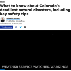 What to know about Colorado's deadliest natural disasters, including key safety tips thumb