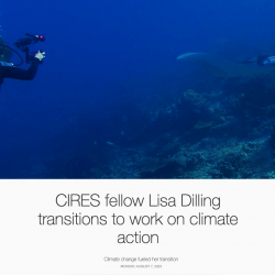 CIRES fellow Lisa Dilling transitions to work on climate action thumb