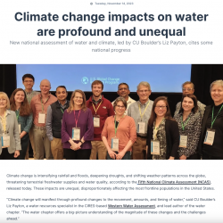 Climate change impacts on water are profound and unequal thumb
