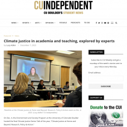 Climate justice in academia and teaching, explored by experts thumb