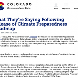 What They’re Saying Following Release of Climate Preparedness Roadmap thumb