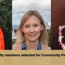 Five faculty members selected for Community Perspectives Program thumb