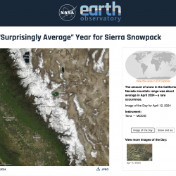 A “Surprisingly Average” Year for Sierra Snowpack thumb