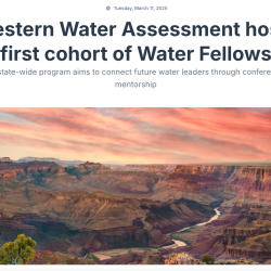 Western Water Assessment hosts first cohort of Water Fellows thumb